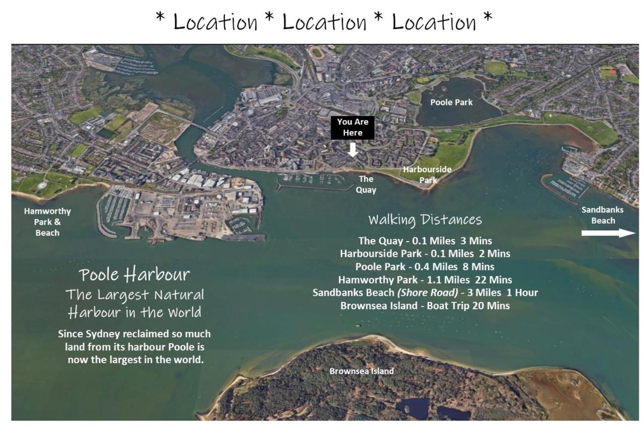 Harbourside House - Great Location - Parking - 2 En-Suites - Sleeps 5 Plus 1 Poole Kültér fotó